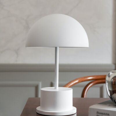 Lampe portable tactile - 3 niveaux d'intensité - LED - Riviera - Blanc - Printworks