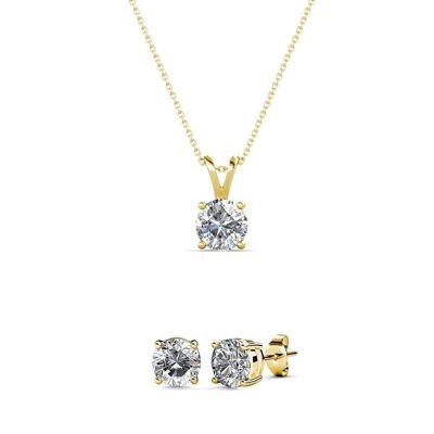 Set Mary - Oro e cristallo