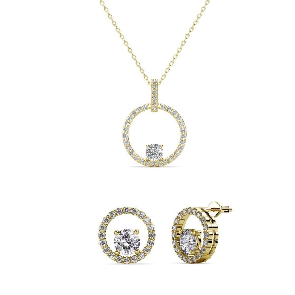 Set Desiree - Oro e Cristallo