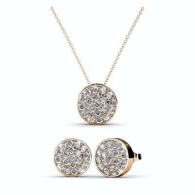 Round Sets - Rose Gold and Crystal