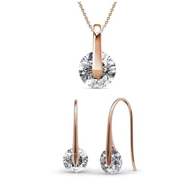 Classy Sets - Rose Gold and Crystal