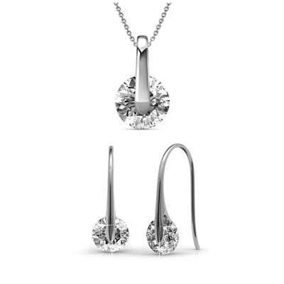 Classy Sets - Silver and Crystal