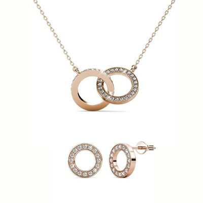 Ophir Sets - Rose Gold and Crystal