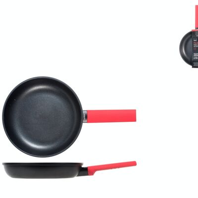 Pulse frying pan in coined aluminum cm 22