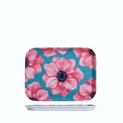 Plateau rectangulaire Surreal Spring cm 25x19 cm