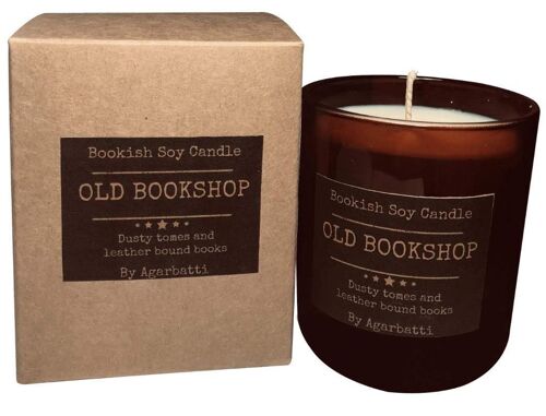 Old Bookshop Soy Wax Scented Candle 180ml