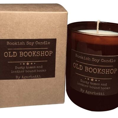 Old Bookshop Soy Wax Scented Candle 180ml