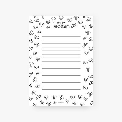 Notepad / Willy Important