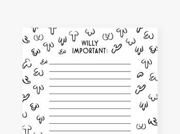 Bloc-notes / Willy Important 3