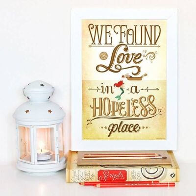 We Found Love Print