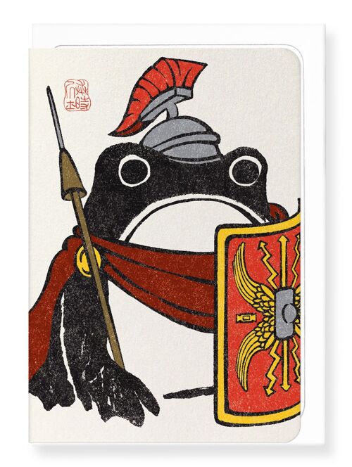 ROMAN EZEN FROG Greeting Card