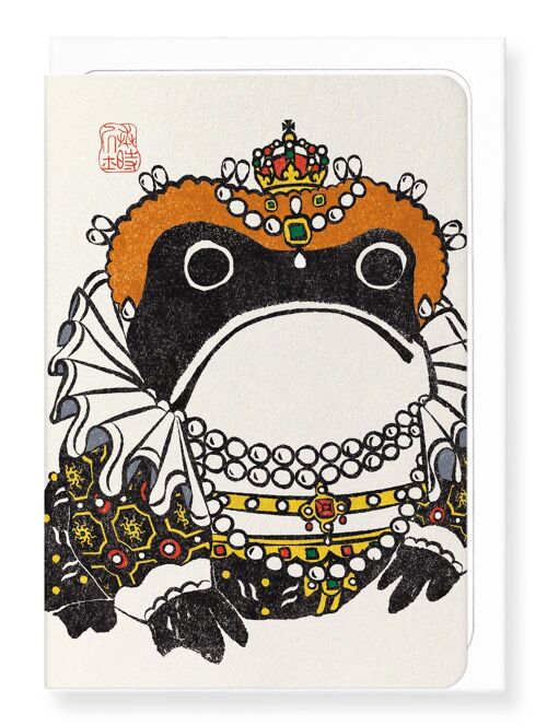 REGINA EZEN FROG Greeting Card