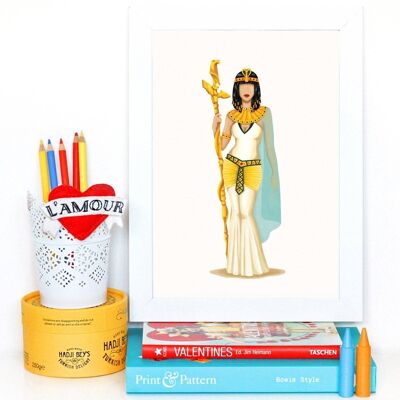 Cleopatra Lámina artística