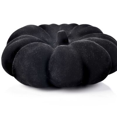 MAVE Figure pumpkin velor black 16xh6cm