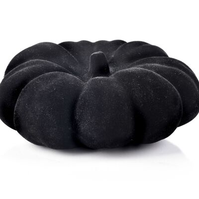 MAVE Figure pumpkin velor black 16xh6cm