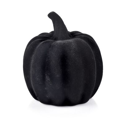 MAVE Figure pumpkin velor black 13xh15cm