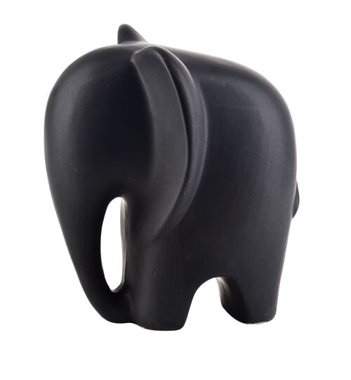 MIA BLACK Elephant figure 15x13xh16.4cm