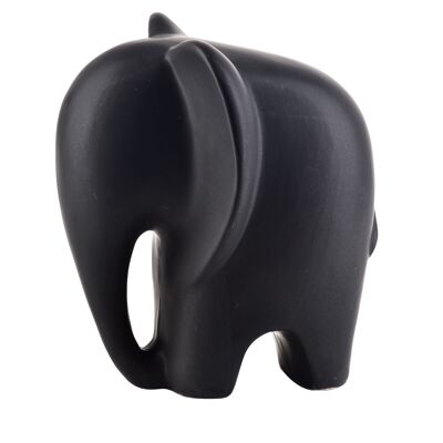 MIA BLACK Elephant figure 15x13xh16.4cm