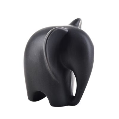 MIA BLACK Figurine éléphant 12x9.5xh12cm
