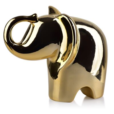 MIA GOLD Elefante figura 20x12xh15.5cm