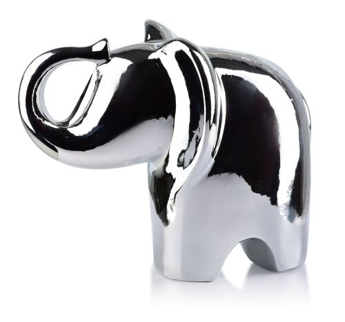 MIA SILVER Elephant figure 20x12xh15.5cm