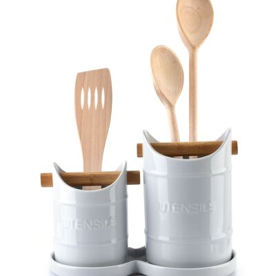 MODERN LIFE Set pour ustensiles de cuisine 24.5x13xh18cm