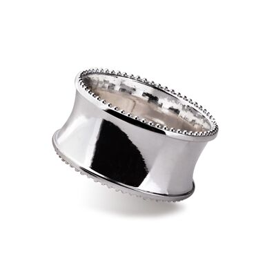 ADRIANNE Servilletero anillo plata 4,8x4,8x2,5cm