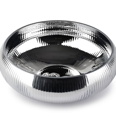 SERENITE SILVER Decorative bowl diam.29xH:10cm