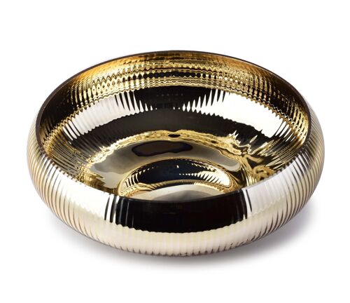 SERENITE GOLD Decorative bowl diam.29xH:10cm