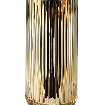 SERENITE GOLD Vase Durchm.11xH:25cm