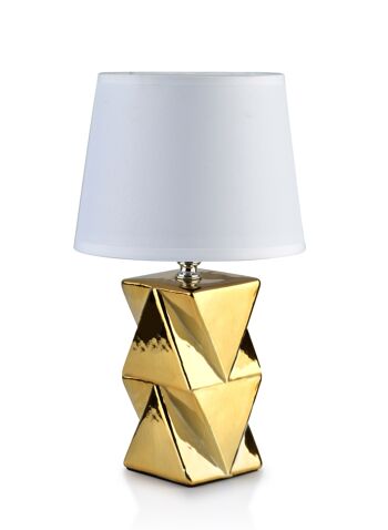 Lampe LUNA TRIANGLE OR h31x8.5cm