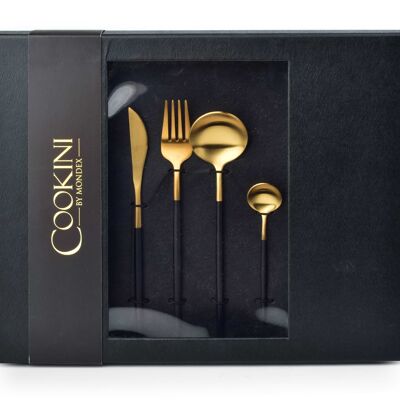 CASA BLACK Set 16pcs. COOKINI cutlery