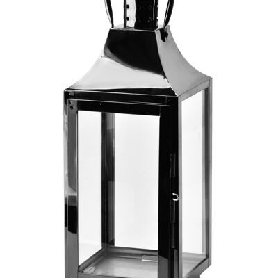 LORENZO BLACK Lantern 16x15xH:38cm