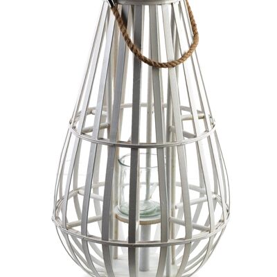 LUCIE WHITE Lantern h72