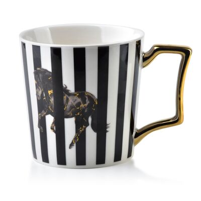 WILD STRIPES Mug 400ml h10x13.5x9.5cm