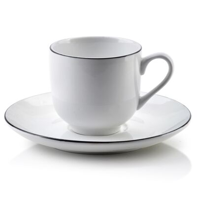 SIMPLE 120ml espresso cup with 13cm saucer