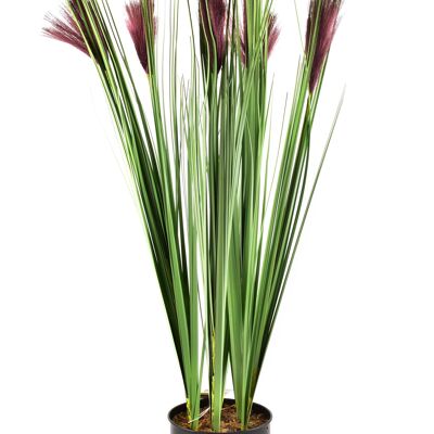 Flor Artificial 12.Flores moradas de 5 x 64 cm de alto