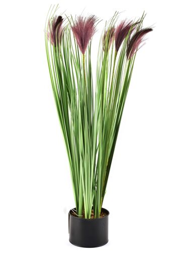 Fleur artificielle 12.5xh74cm fleurs violettes