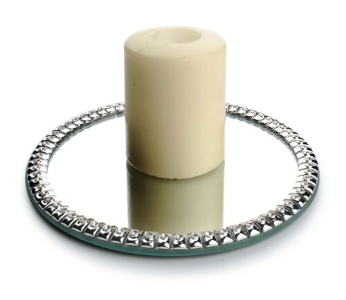 MARGOT Candle stand 20x20x1cm round