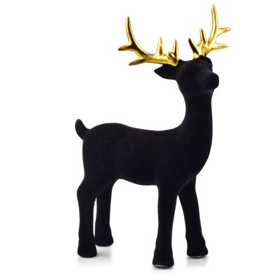 SANTA LILA Decorative figure h26x17x6cmreindeer