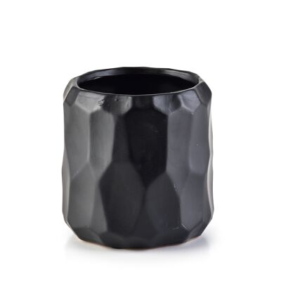 BABETTE BLACK POT 11Xh11cm