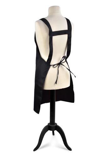 Tablier MATHILDE BLACK COOKINI h75x70cm 3