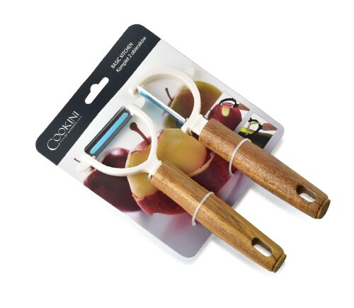 BASIC KITCHEN Set of 2 COOKINI peelers