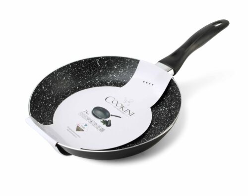 AUBERGINE Frying pan PFLUON 2 24x4cm 2.3mm pressed COOKINI