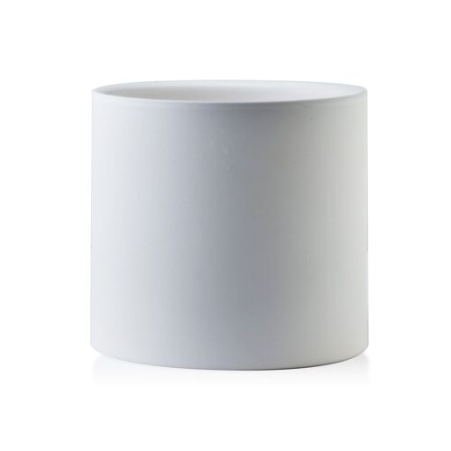 AVA Ceramic pot white 12.5xh11.7cm
