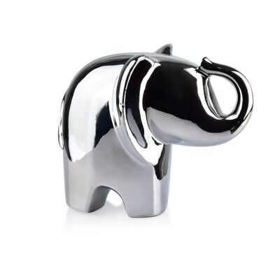 MIA SILVER Elephant figure 15x10xh12cm