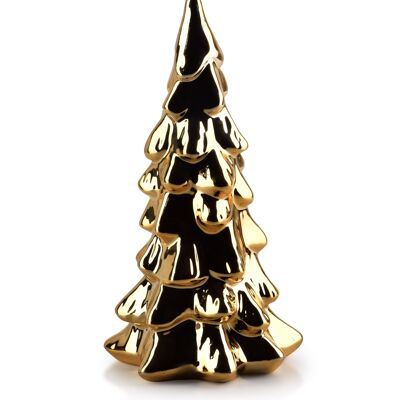 SANTA LILA Figura decorativa h19.7cm Albero di Natale