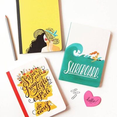 Set of 3 Notebooks