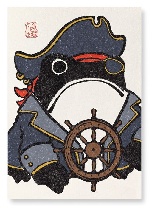 PIRATE EZEN FROG Art Print