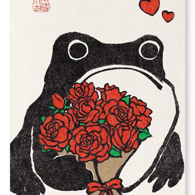 ROMANTIC EZEN FROG Art Print